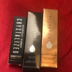 Cover FX/ Smashbox Highlighter face/body drops